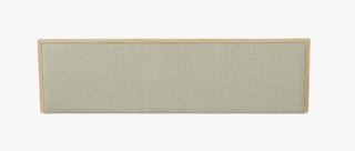 Nordic Rest Eden Sengegavl Hvitoljet Hvit 199x3x55 cm