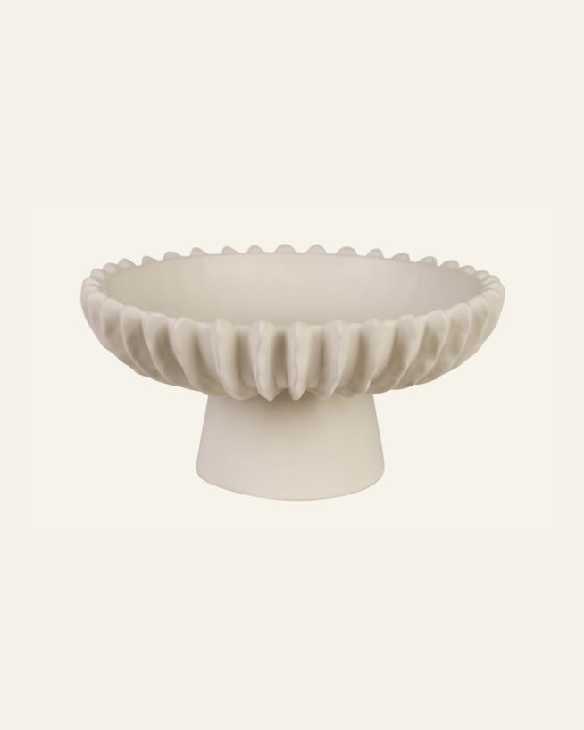 Skål lys beige - 26x26x13,5 cm lys beige - 1