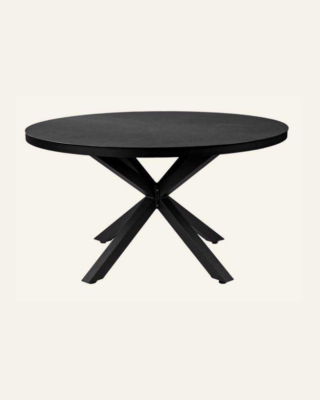 Hagebord svart - ø140 cm svart - 1