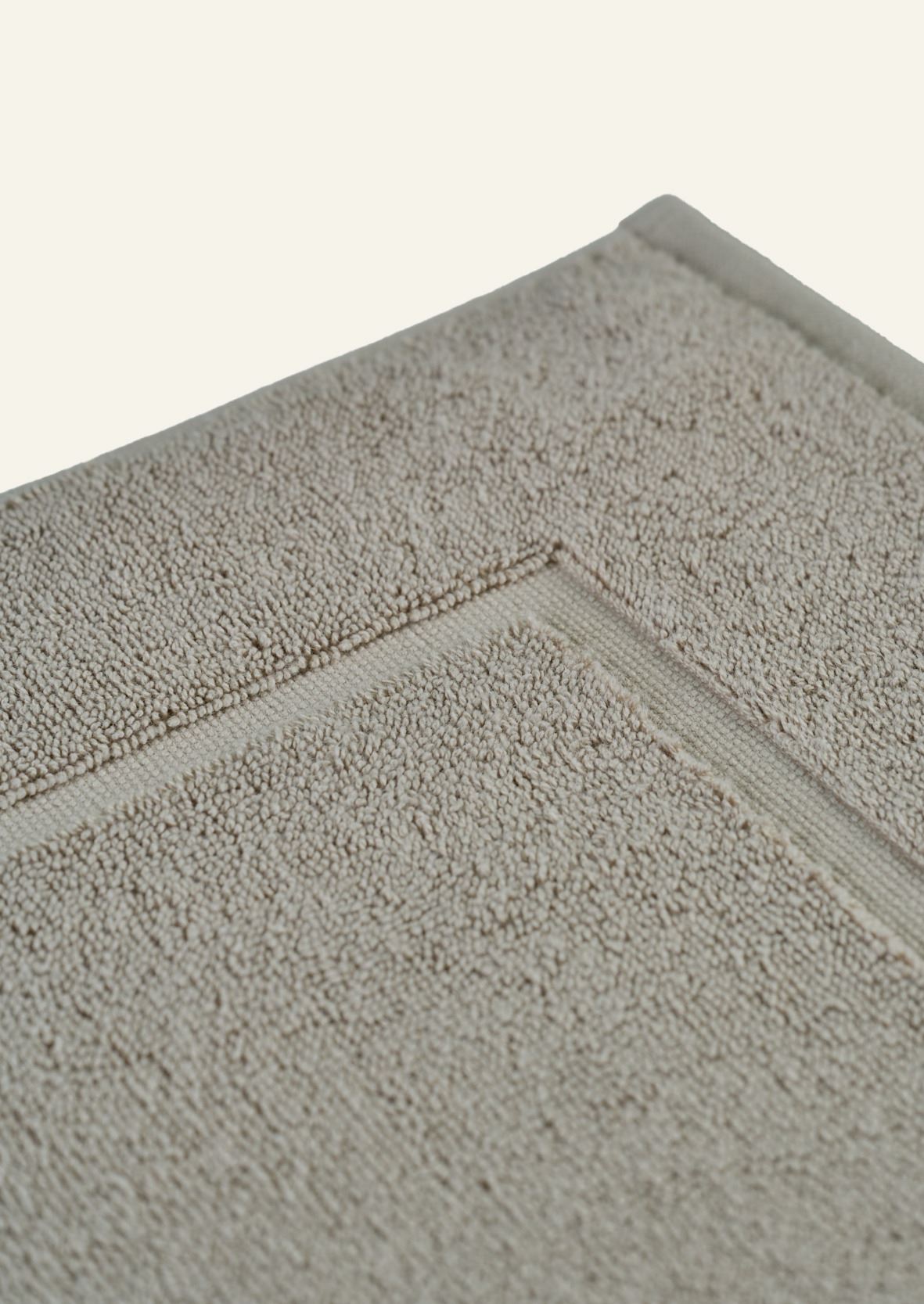 Badematte beige - 2