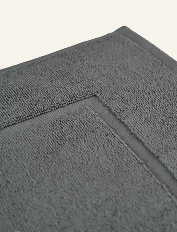 Badematte mørk grå - 2