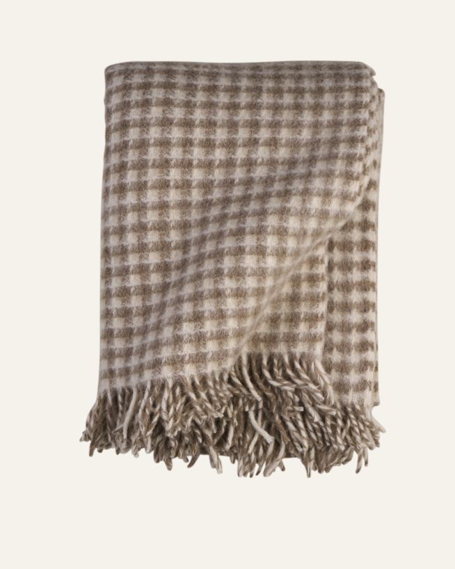 Ullpledd multi beige - 130x170 cm multi beige - 1