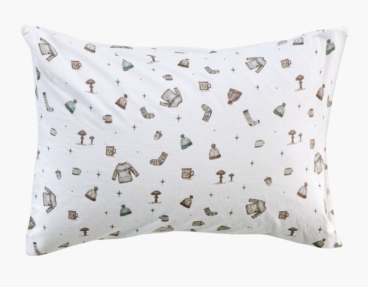 Flanell putevar multi grønn - 50x70 cm multi grønn - 1