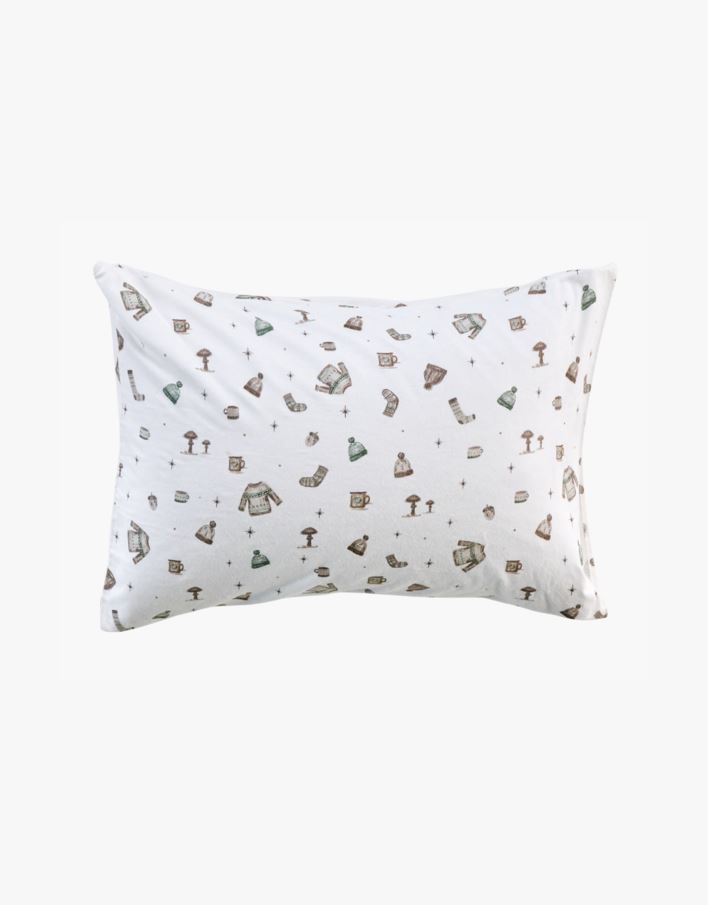 Flanell putevar multi grønn - 50x70 cm multi grønn - 1