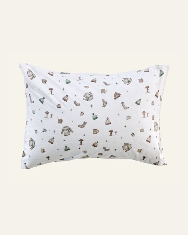 Flanell putevar multi grønn - 50x70 cm multi grønn - 1