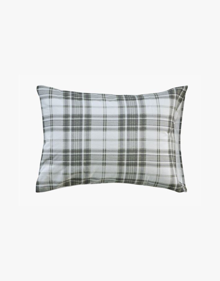 Flanell putevar olivengrønn - 50x70 cm olivengrønn - 1