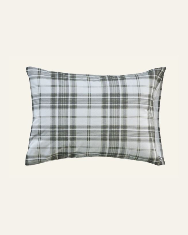 Flanell putevar olivengrønn - 50x70 cm olivengrønn - 1