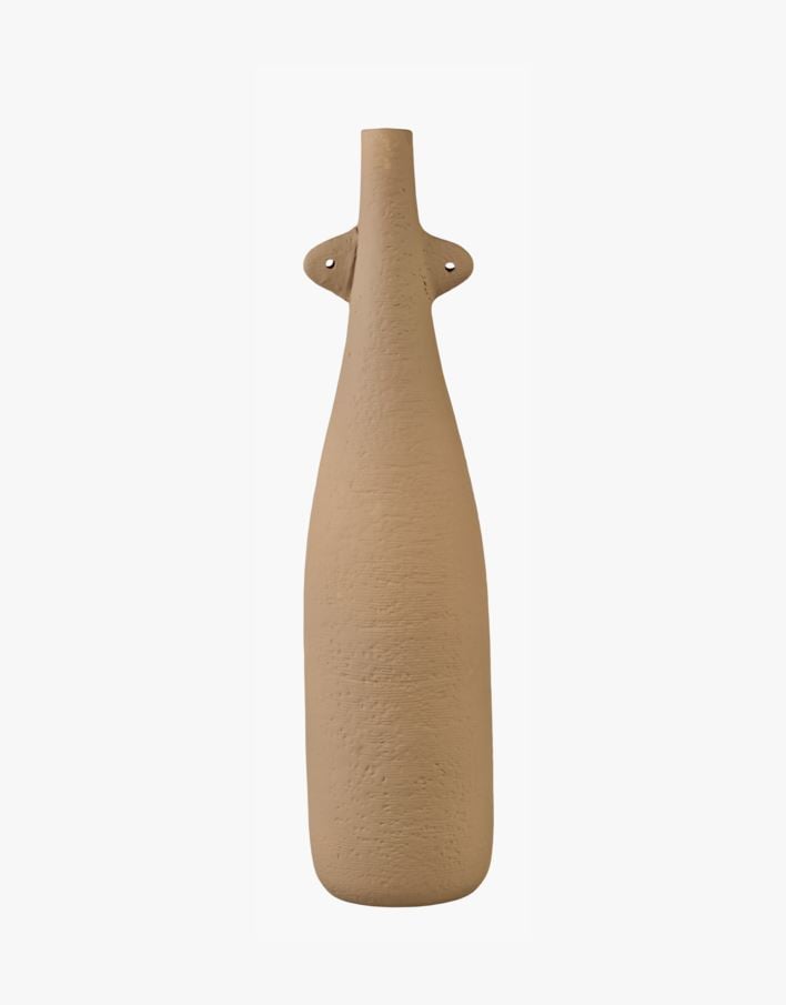 Vase beige - 11x11x47 cm beige - 1