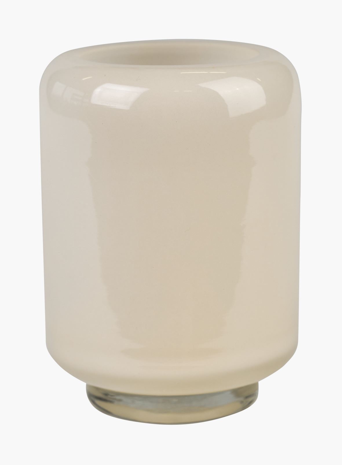 Telysholder lys beige - 7x7x10 cm lys beige - 1