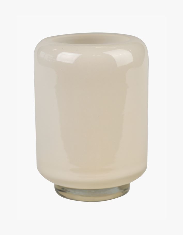 Telysholder lys beige - 7x7x10 cm lys beige - 1