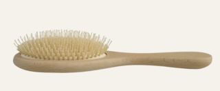 Kid Wood Multi Hårbørste Natur 8x24x4,2 cm