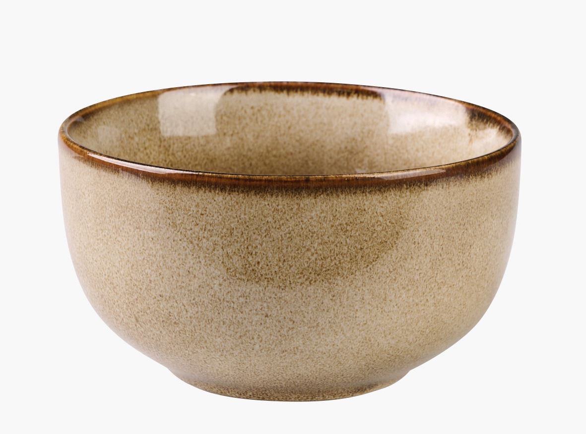 Skål brun - ø13 h 7 cm brun - 1