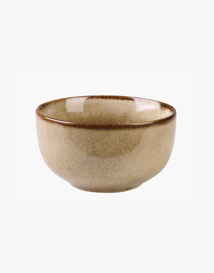 Skål brun - ø13 h 7 cm brun - 1