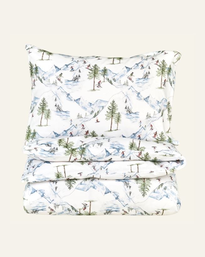 Flanell sengesett multi - 140x200 cm multi - 1
