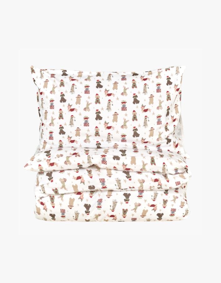 Flanell sengesett multi - 140x200 cm multi - 1