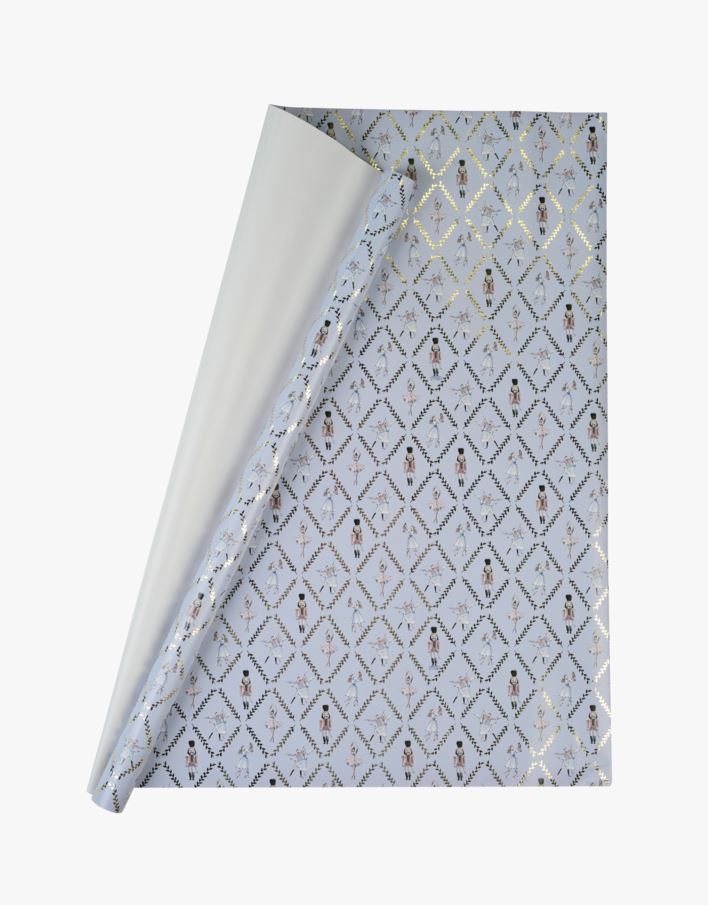 Gavepapir blå - 70x300 cm blå - 1