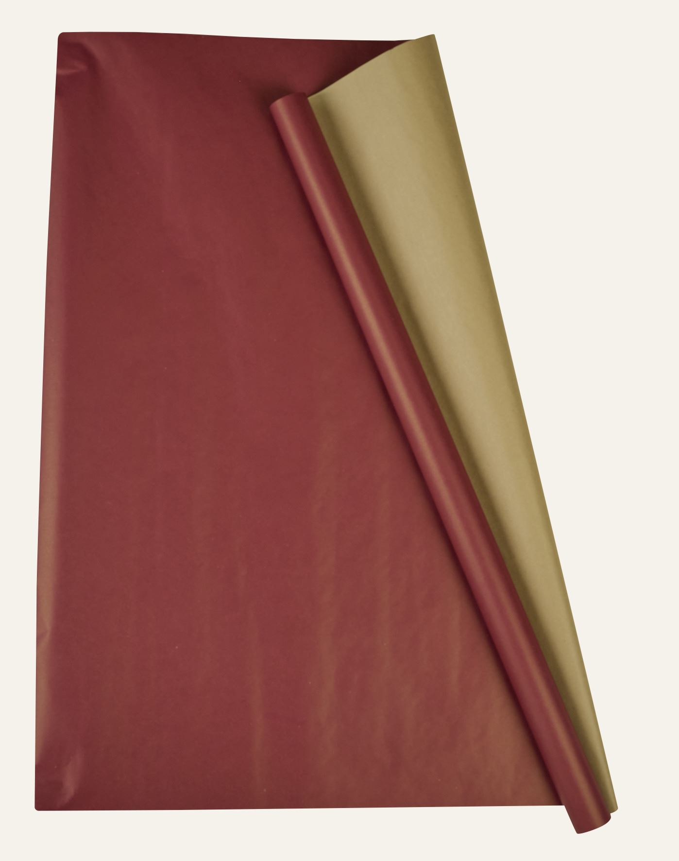 Gavepapir rød - 70x300 cm rød - 1