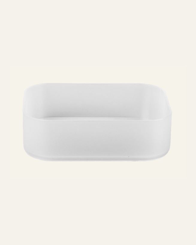 Oppbevaringsboks frostet - 15x22x9 cm frostet - 1