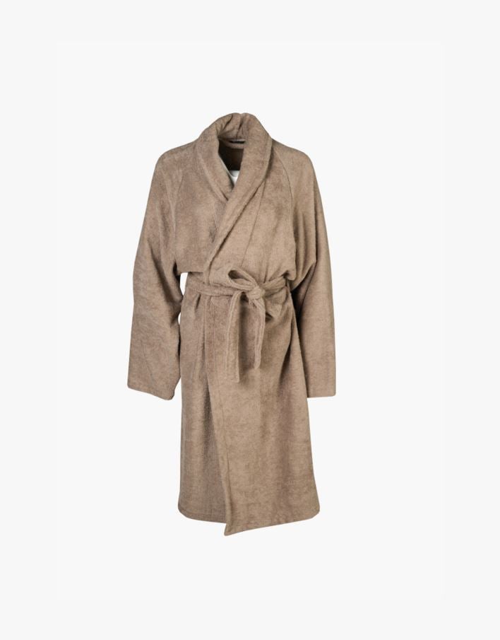 Badekåpe beige - 70x120 cm beige - 1