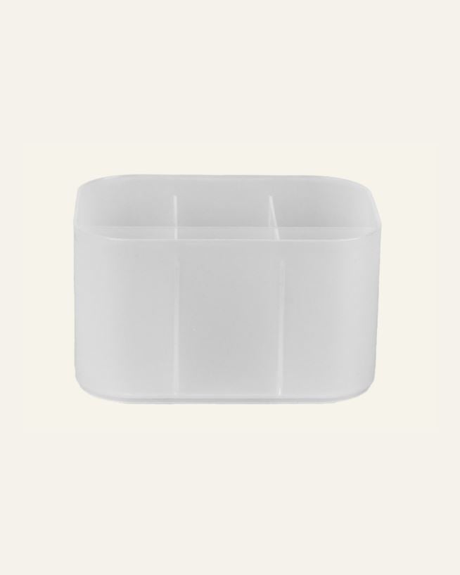 Oppbevaringsboks frostet - 11x15x8,5 cm frostet - 1