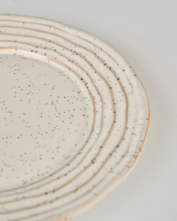 Frokosttallerken lys beige - 4