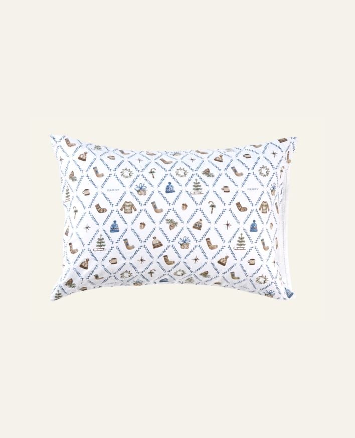 Flanell putevar multi blå - 70x100 cm multi blå - 1