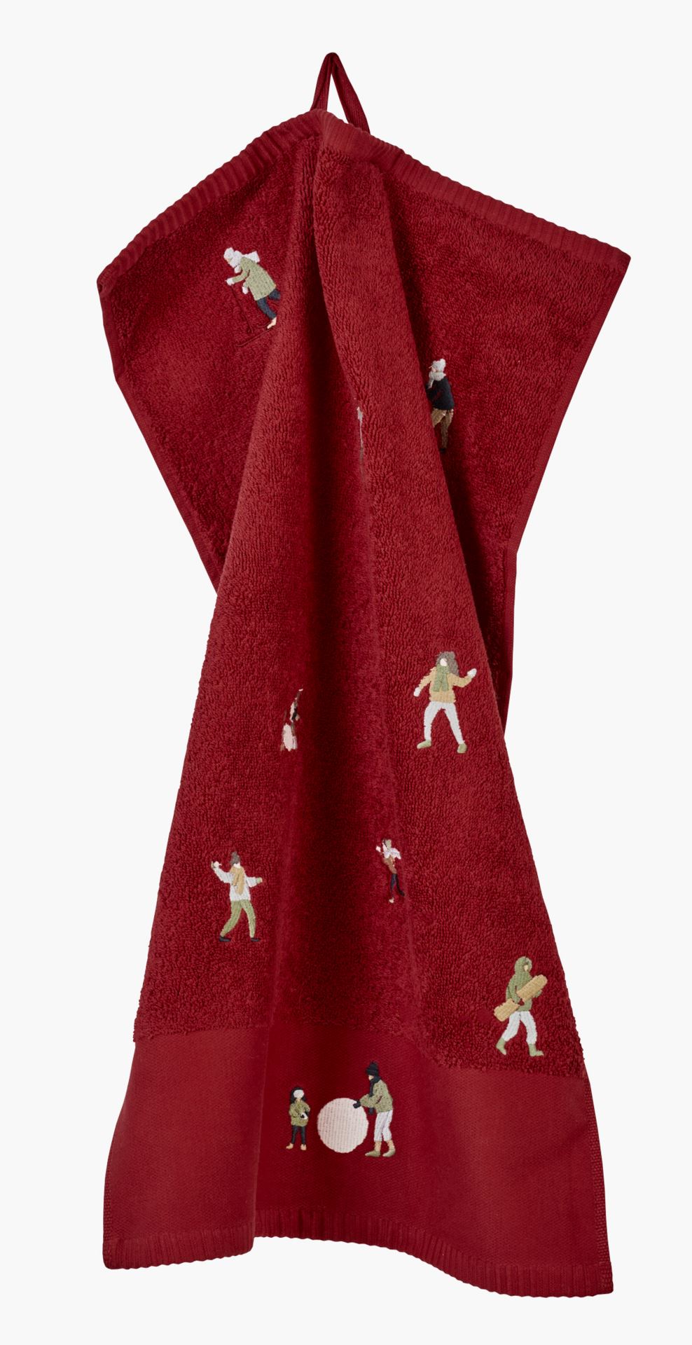 Gjestehåndkle rød - 40x60 cm rød - 1