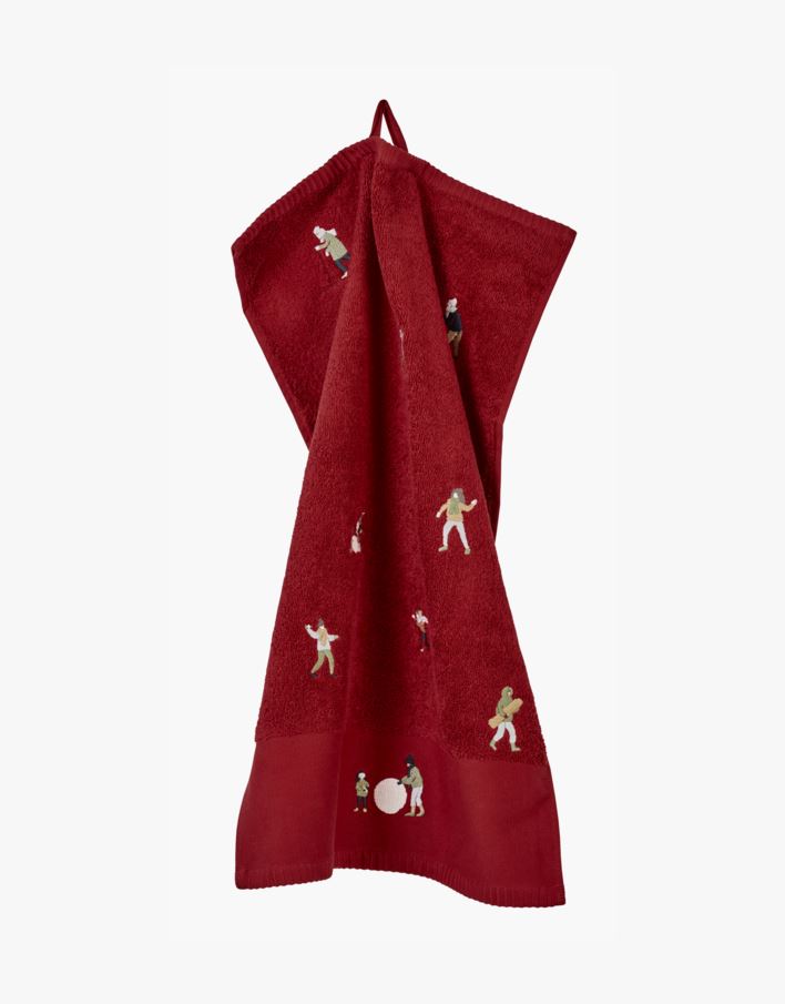 Gjestehåndkle rød - 40x60 cm rød - 1