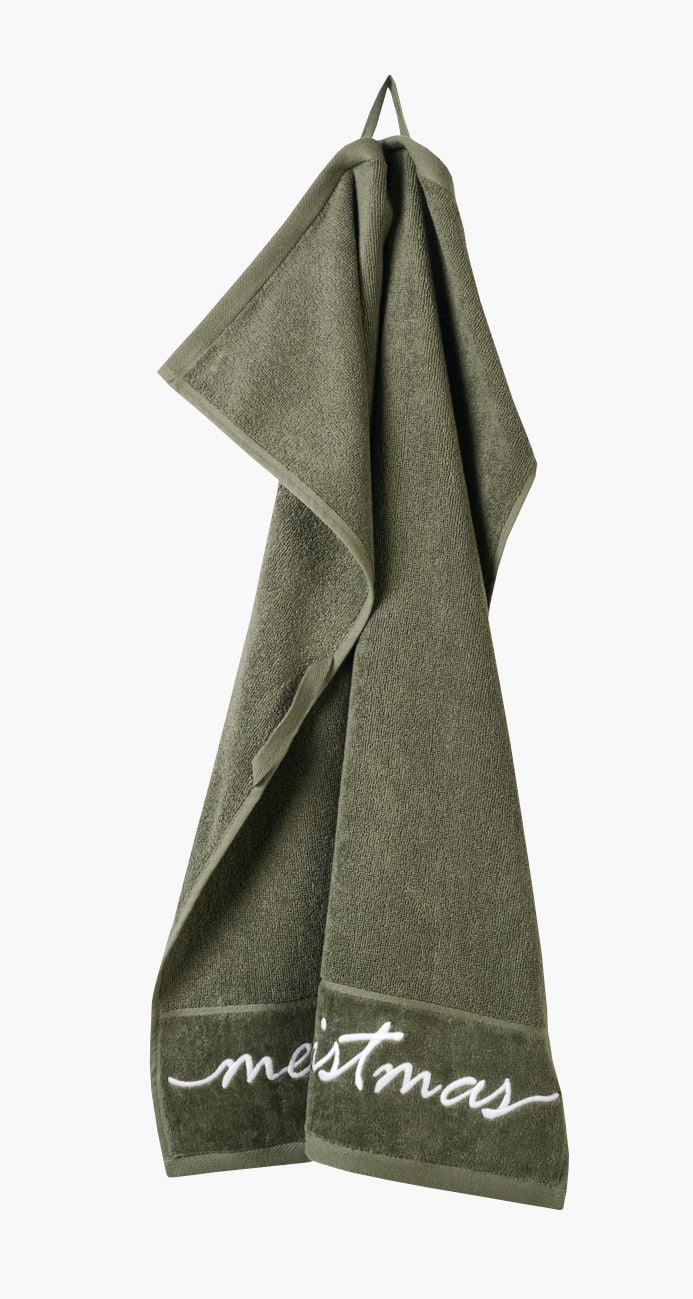 Håndkle olivengrønn - 50x70 cm olivengrønn - 1