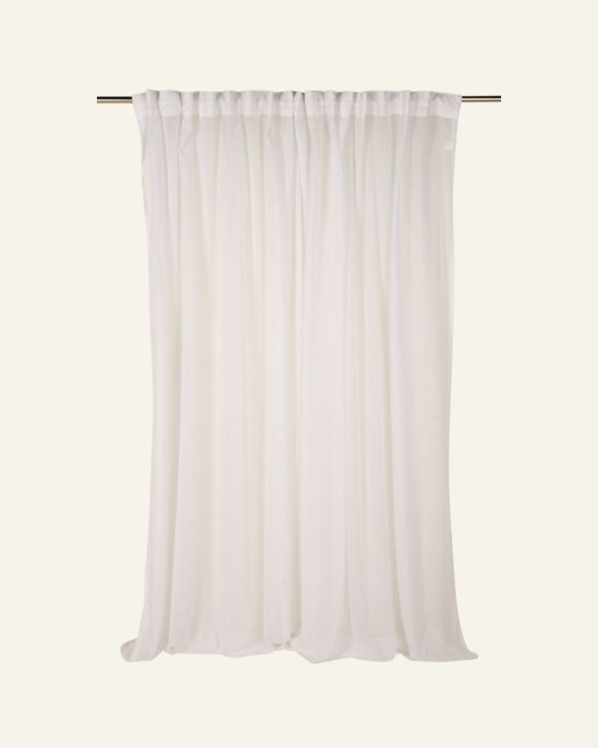 Ekstra bred gardin hvit - 270x300 cm hvit - 1