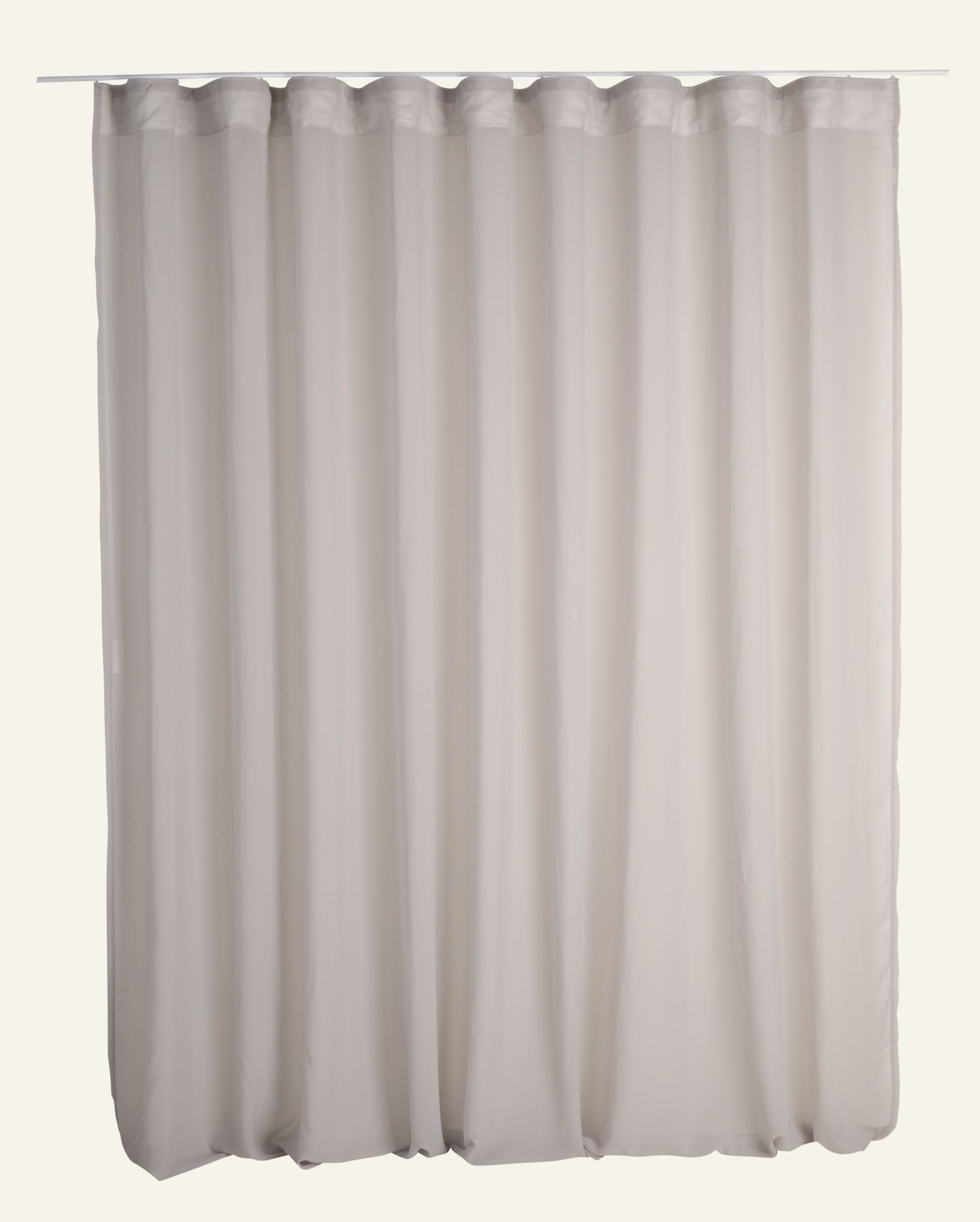 Ekstra bred gardin lys grå - 7