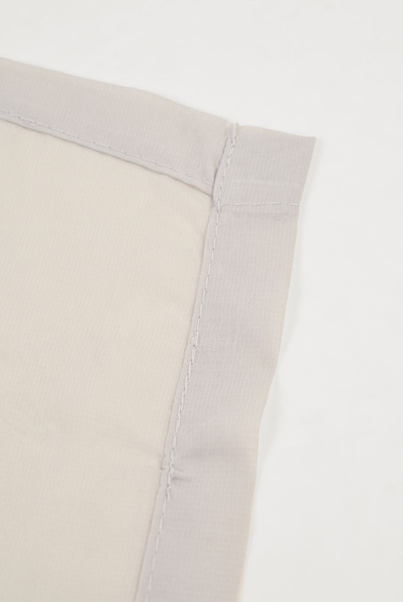 Ekstra bred gardin lys grå - 3