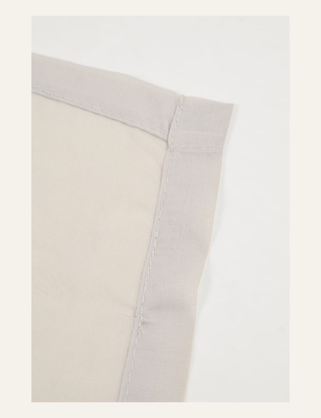 Ekstra bred gardin lys grå - 3