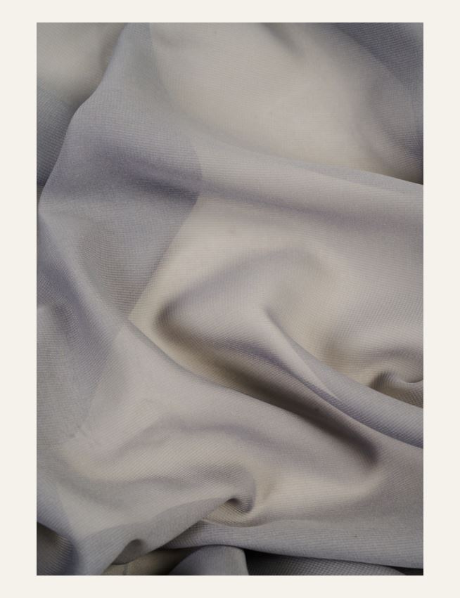 Ekstra bred gardin mørk grå - 2