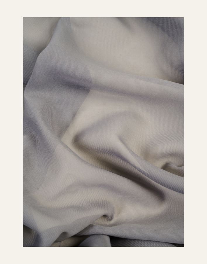 Ekstra bred gardin mørk grå - 2