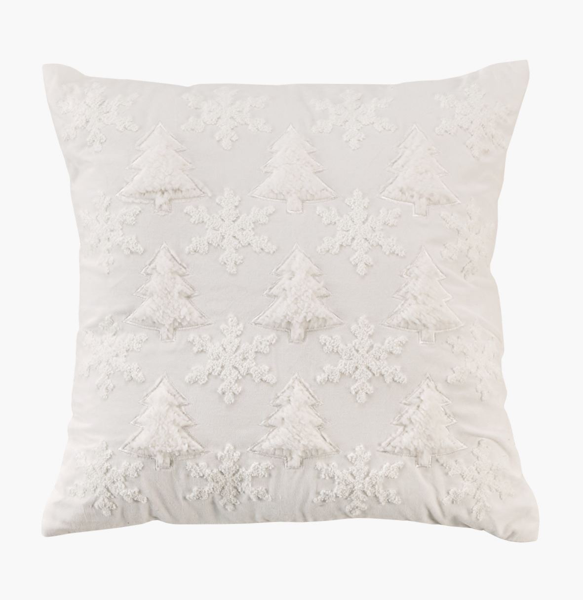 Pyntepute hvit - 50x50 cm hvit - 1