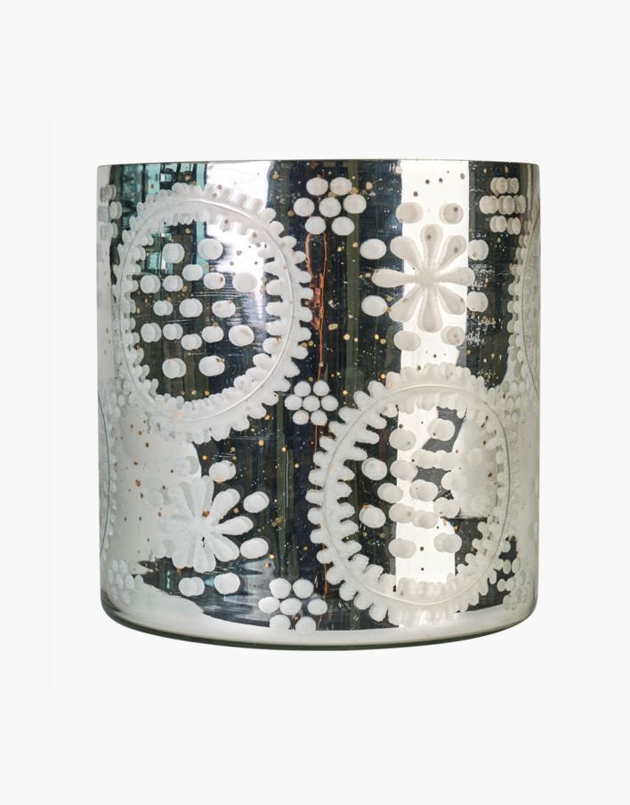 Telysholder sølv - 20x20x20 cm sølv - 1