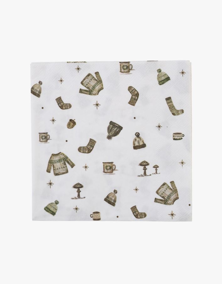 Papirservietter multi - 33x33 cm multi - 1