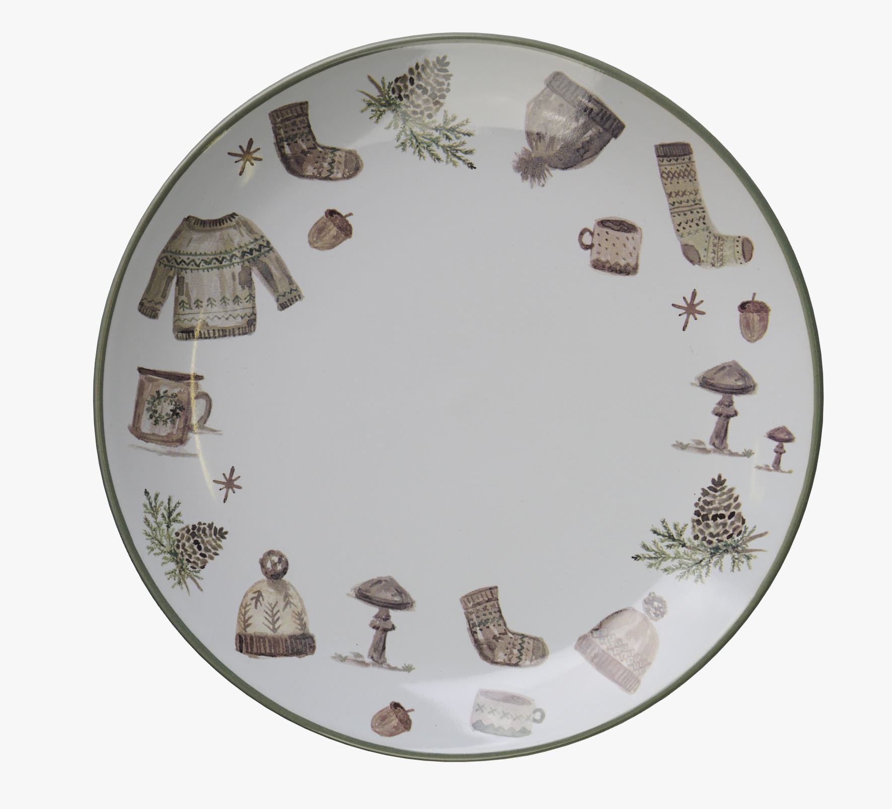 Tallerken grønn - ø20,3 grønn - 1