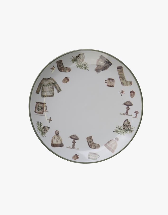 Tallerken grønn - ø20,3 grønn - 1