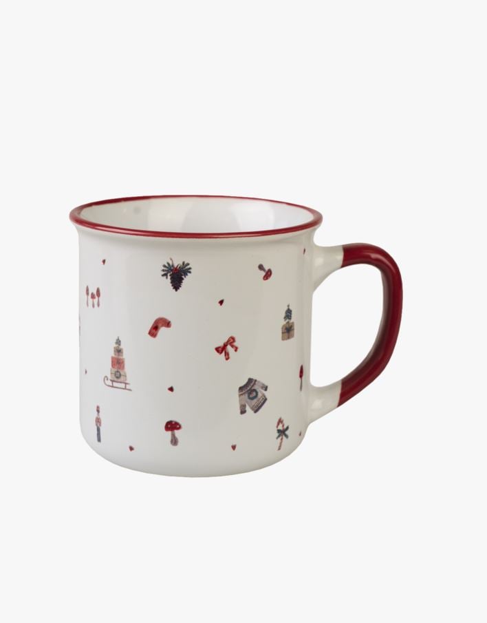 Krus rød - 285 ml rød - 1