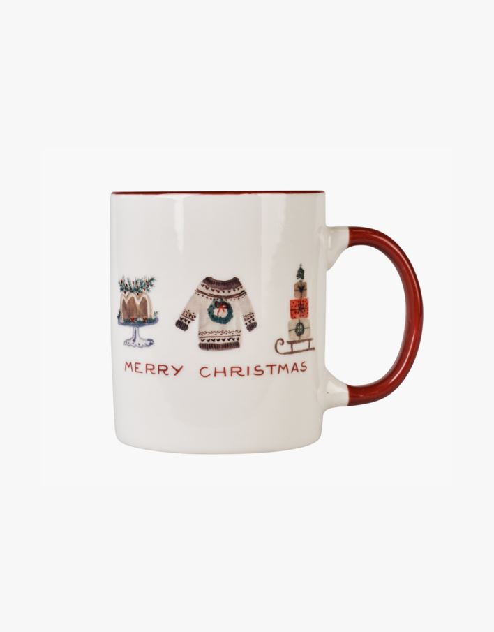 Krus rød - 300 ml rød - 1