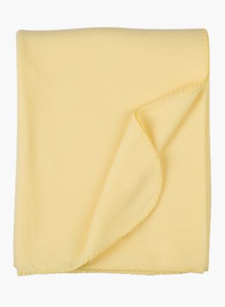 Kid Wilmer Fleecepledd Lys Gul 130x170 cm