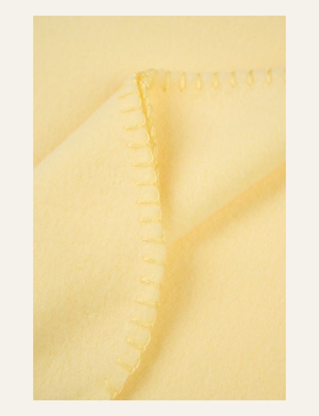 Fleecepledd lys gul - 2