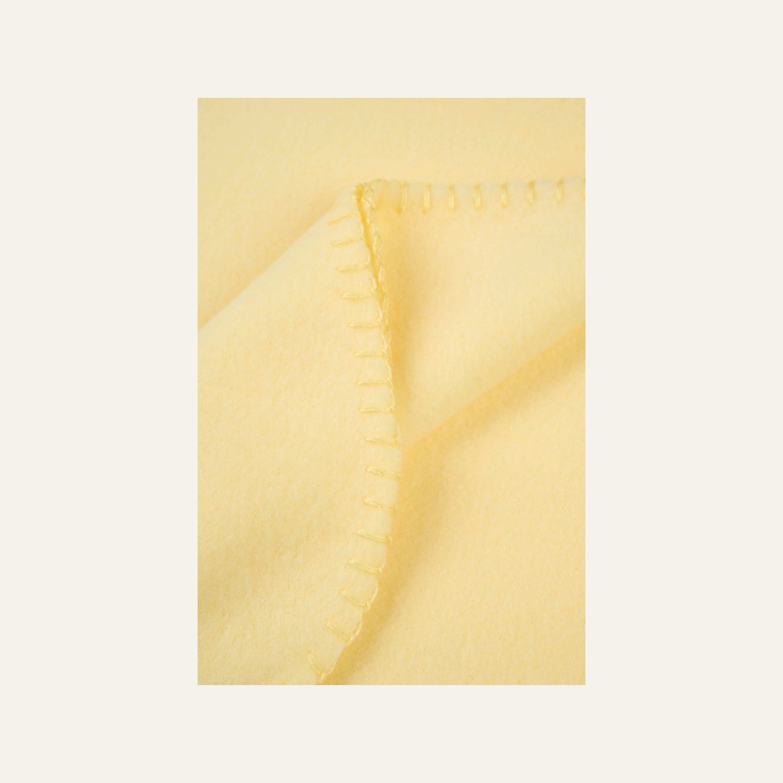 Fleecepledd lys gul - 2