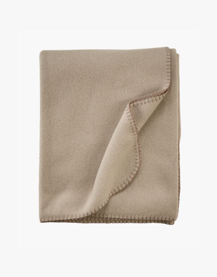 Fleecepledd taupe - 130x170 cm taupe - 1