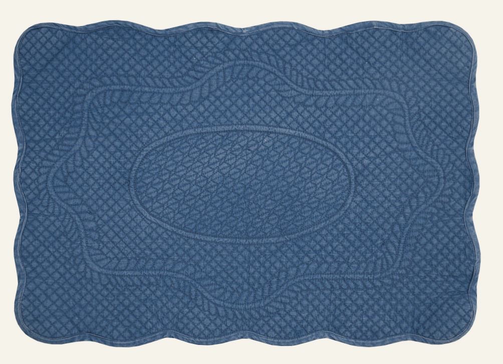 Brikke gråblå - 33x48 cm gråblå - 1