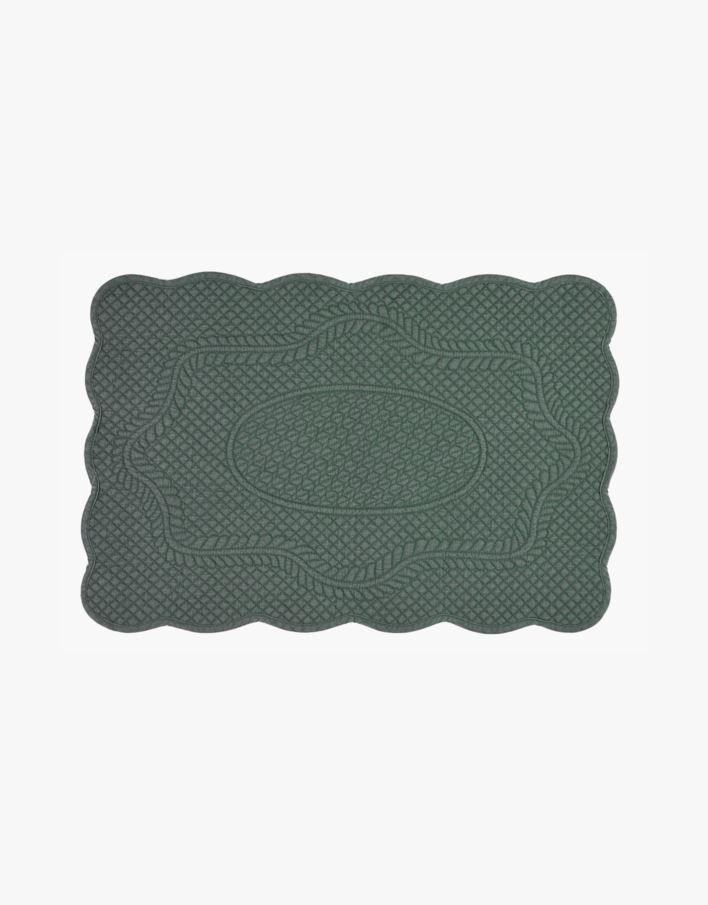 Brikke mørk grønn - 33x48 cm mørk grønn - 1