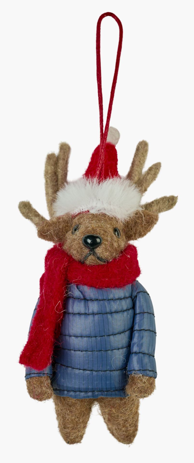 Juletrepynt multi rød - 5,5x5x12 cm multi rød - 1