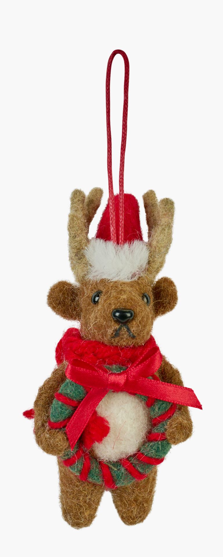 Juletrepynt multi rød - 5,5x5x12 cm multi rød - 1